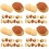 60Pièces Mini Noix Résine Décor Assorti Pour Maison De 4