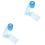 2Rouleaux Bande Athlétique Bleue Portable Coupe Facile 2