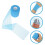 2Rouleaux Bande Athlétique Bleue Portable Coupe Facile 7