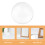 1Bouleacrylique Claire Pour Jonglage, Accessoire Décoratif 4
