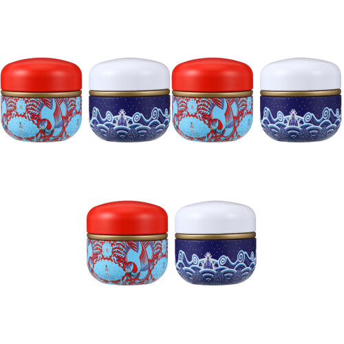 6Pièces Pots En Métal Pour Sucre Décoration 2