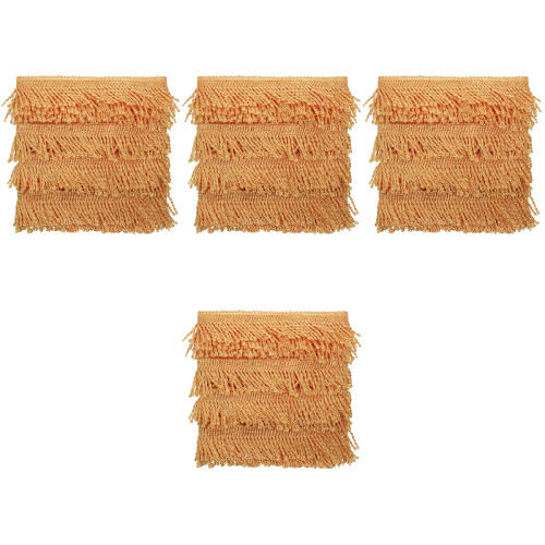 4Rouleaux Décoratives Dorées Polyester Pour Rideaux DIY 1