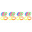 20Rouleaux De Marque-Pages Autocollants Pet Multicolores Pour 3