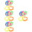 20Rouleaux De Marque-Pages Autocollants Pet Multicolores Pour 6