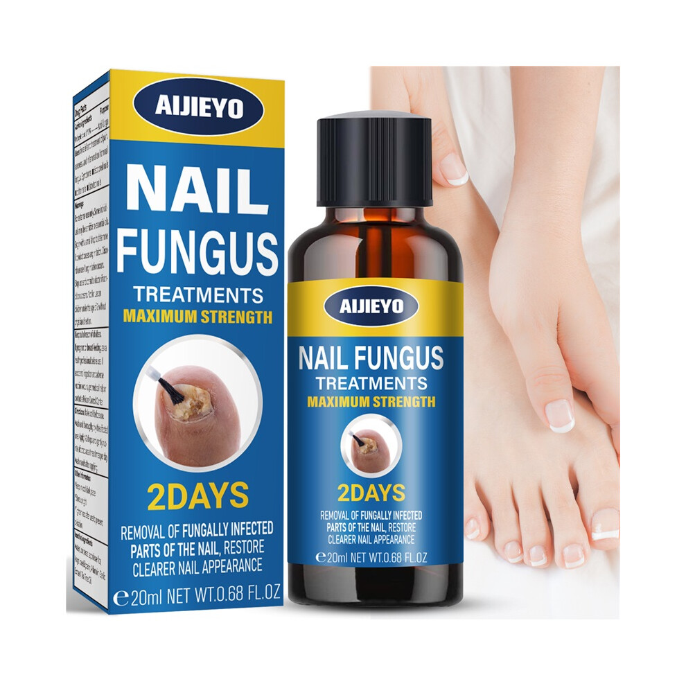 Stoyotu Nail Fungus Treatment Repair Solution Fungal Repair Essence Effective Care For Hands Feet Nails Nourishing Nail Care 20Ml
