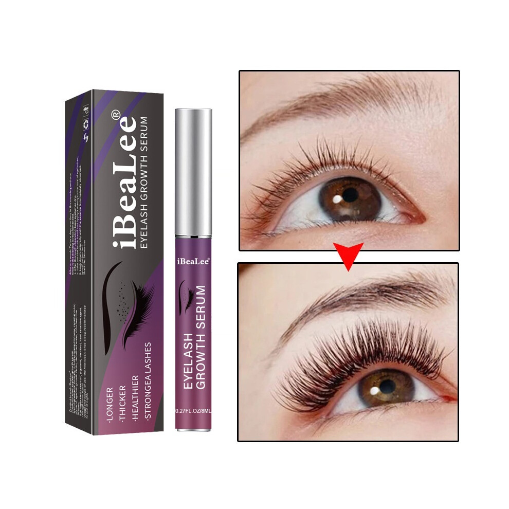 Stoyotu Eyelash Growth Serum Nourishing Lash Brow Lashes And Brows Look Longer Nourishing And Conditioning Formula Clear 8Ml