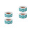 4Rouleaux Stickers Taille Ronds Vêtements Vert Qualité 6
