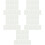 50Feuilles Autocollants DIY Lettres Argent 6