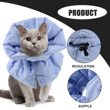 1Collier Chat Réglable Confortable Pour Récupération