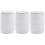 3Rouleaux Ceinture Élastique Blanche Pour Couture Accessoires DIY 3