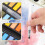 1Ensemble Kit Portable Rose Peinture Gouache Multi-Fonction 8