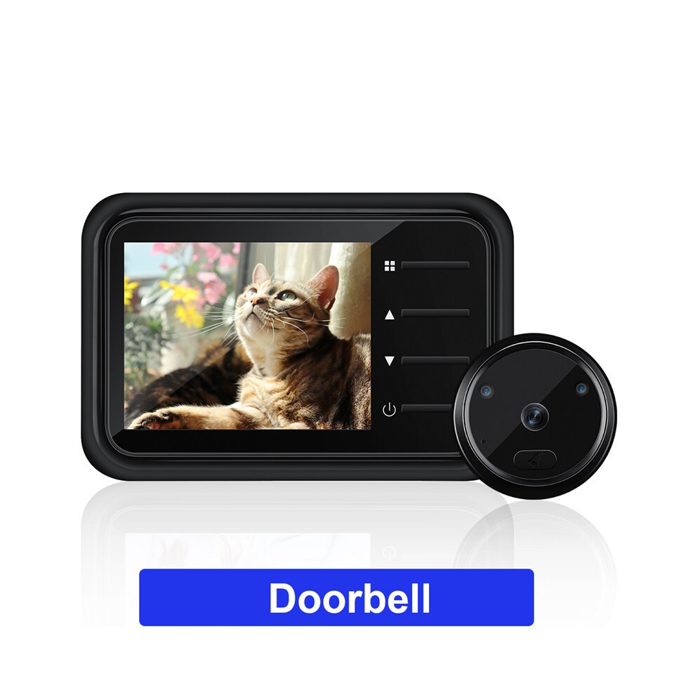 Door Peephole Camera 2.4" Lcd Screen Electronic Door Camera Recording Ir Night Digital Door Viewer Photo Smart Viewer 4017648540849