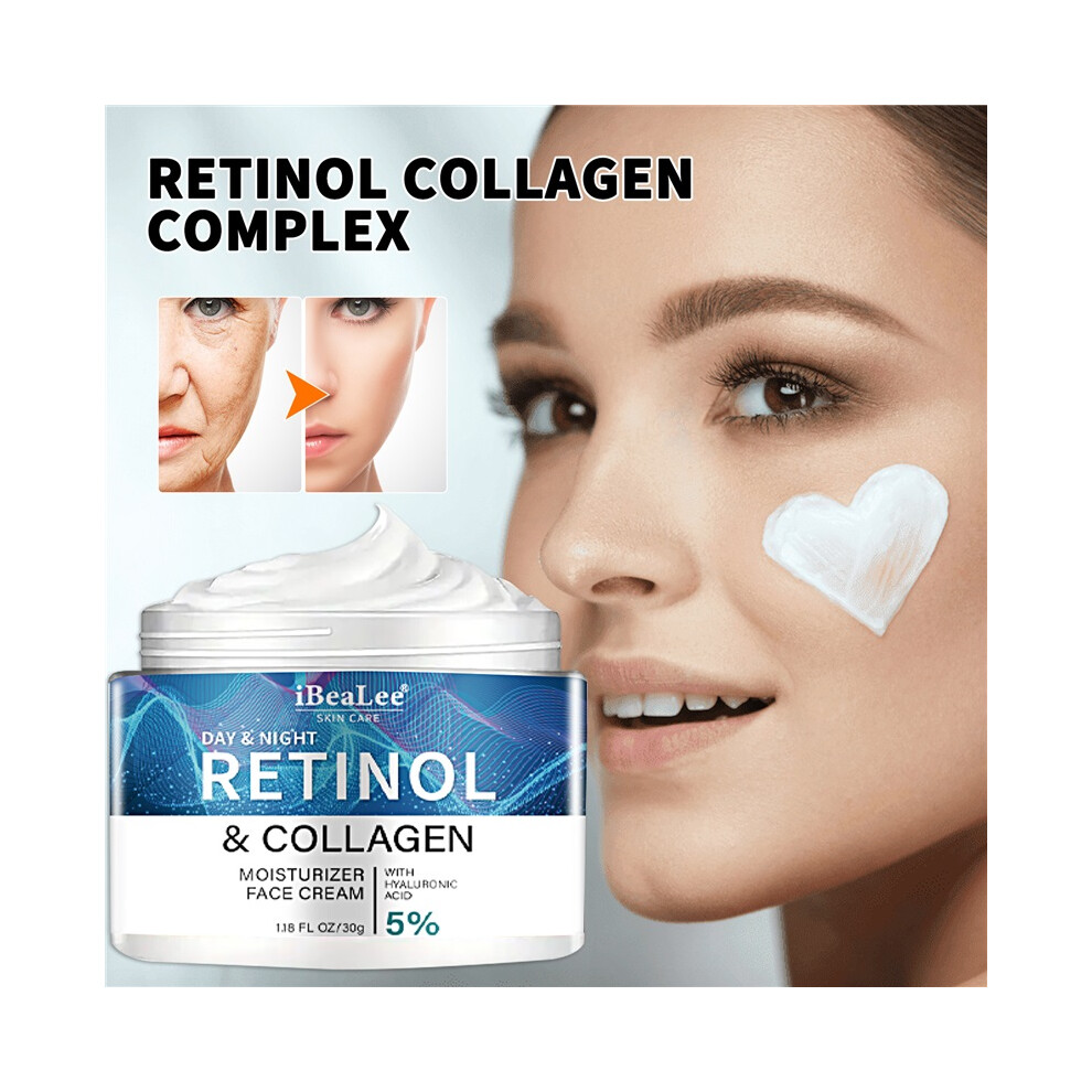 Stoyotu Cream Retinol Facial Face Day Night Retinol And Collagen Moisturizer 30G