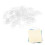 Iron Wire House Clips 100-Pack 13