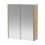 Balterley Winshill Mirror - Light Oak - 600mm 1