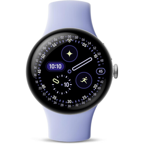 Google Google Pixel Watch 4 41mm WiFi/Bluetooth Polished Silver Case with Iris Active Band (JP Spec)