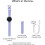 Google Google Pixel Watch 4 41mm WiFi/Bluetooth Polished Silver Case with Iris Active Band (JP Spec) 6