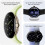 Google Google Pixel Watch 4 41mm WiFi/Bluetooth Polished Silver Case with Iris Active Band (JP Spec) 3