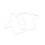 100 House Paperclips Multiuse Iron 18