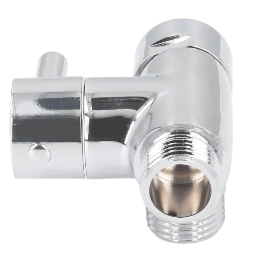 Chrome Plated Shower Arm Diverter for Hand Shower 1