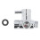 Chrome Plated Shower Arm Diverter for Hand Shower 5