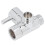 Chrome Plated Shower Arm Diverter for Hand Shower 15