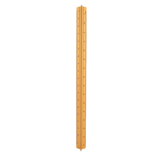30cm Triangular Drafting Ruler Aluminium 2