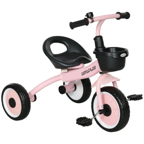 Kids Trike, Tricycle, with Adjustable Seat- Pink