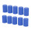 16mm Vacuum Line Cap Set 10 Piece Blue 12