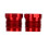 Billet Aluminium Steering Reverse Nut Kit for 17
