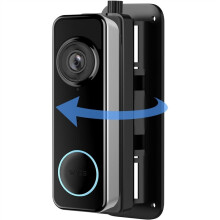 Adjustable Doorbell Mount for- Battery Video Doorbell & V2 Wired, 35-145 Wedge Bracket, No-Drill Left/Right Adjustable for