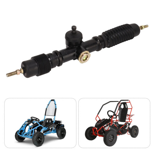 500mm Go Kart Steering Rack 30T Polished 1