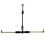 500mm Go Kart Steering Rack 30T Polished 20