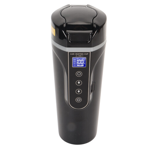 Vehicle Kettle 500ml Black 12V/24V