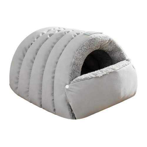 Comfortable Pet Net Equipped with Warm Materials and-Gray M