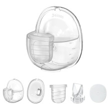 Ensemble d'accessoires pour tire-lait 5 en 1, comprenant-24MM