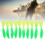 Silicone Soft Lures 10 Pack Double Tails 18