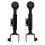 2PCS Upper Control Arm 52390-S9A-A11 Iron 4