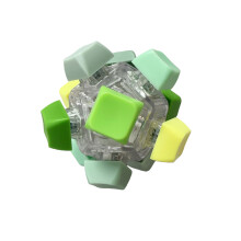 Colorful Clickers Mechanical Handheld Toy For-green color