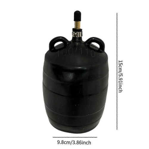 (Black, DN 100 110mm) Inflatable pipe plug for drain testing with balloon seal 1