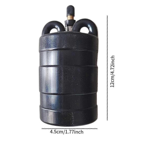 (Black, DN 50mm) Manual pipe plug for drain with balloon pressure test 1