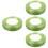 4Rouleaux Ruban Cadeau Vert Tulle, Résistant Artisanal 5