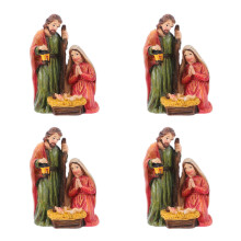 4Stk Kompakte Harz Krippenornamente - Jesus