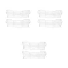 6Pièces Bac À Huile Transparent Pour , Plateau Antigoutte Durable