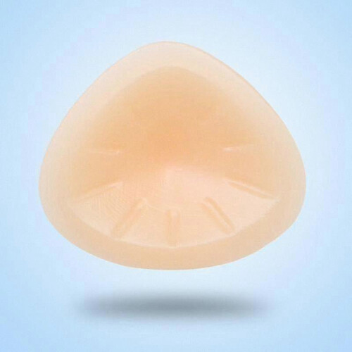 (200g) Silicone Triangle Prosthesis Breast Forms for Mastectomy Bra Enhancement 1