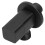 G1/2 Angle Stop Valve Black 9