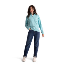(8, Aquamarine) Trespass Womens Half Zip Fleece - Luiston