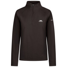 (14, Black) Trespass Womens Half Zip Fleece - Luiston
