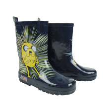 (8 UK Child) Adventure Time Wellington Boots without Handles (Boys Blue)