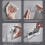 White Shower Phone Case Holder 5